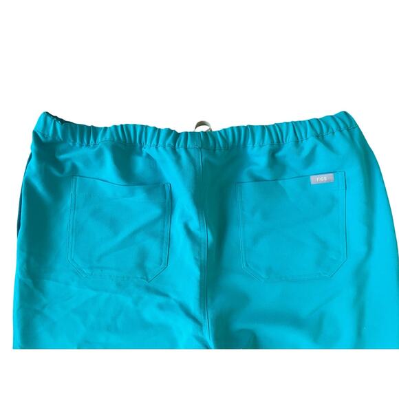 NWT Figs Men's Pisco Basic Scrub Pants in Teal Size XL X-Large Tall - Picture 3 of 5